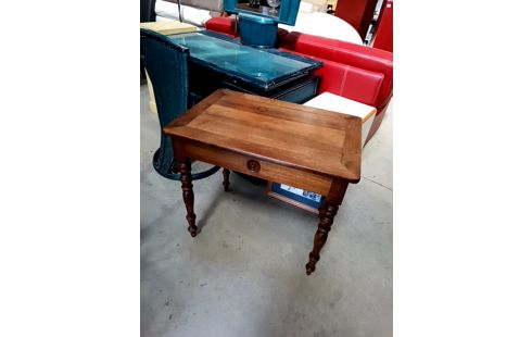 BUREAU TEINTÉ NOYER