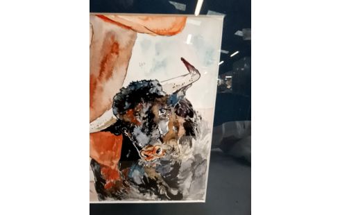 PEINTURE TAUROMACHIE