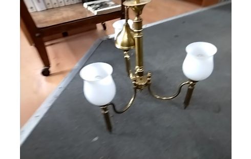 LUSTRE Ancien 3 branches