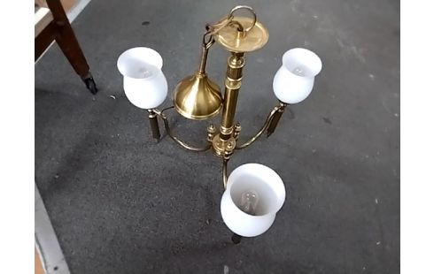 LUSTRE Ancien 3 branches