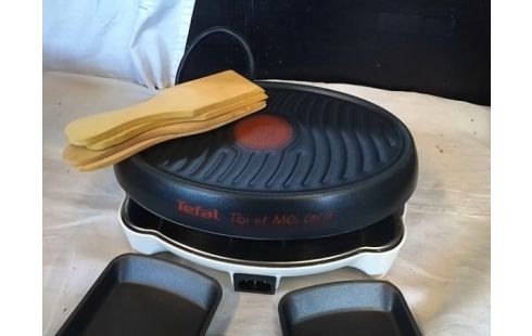 APPAREIL A RACLETTE TEFAL POUR 2 PERSONNES