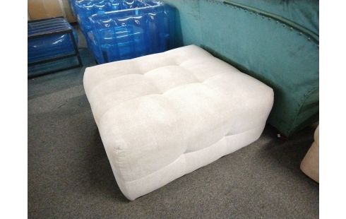 POUF TISSU BEIGE BOBOCHIC