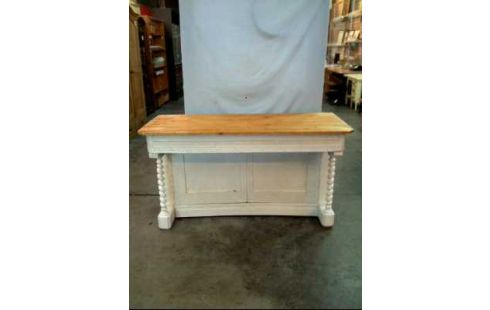 BEISTELLTISCH 2-T HOLZ WEIß KLAVIEROPTIK