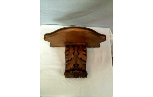 WANDREGAL HOLZ DUNKEL VERZIERT