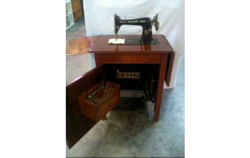 NÄHKOMMODE HOLZ 1-TÜR <SINGER> Z.ÜBERHOLEN