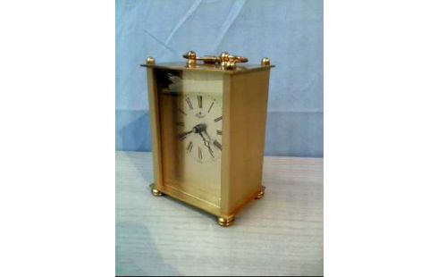 TISCHUHR <ROYAL> <QUARZ> GOLDFARBEN