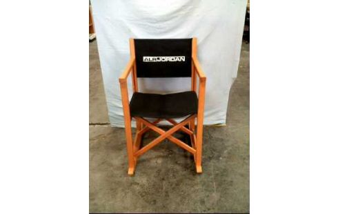 REGIESTUHL HOLZ STOFF SCHWARZ KLAPPBAR