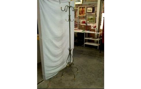 GARDEROBENSTÄNDER GRÜN GOLDF. VINTAGE