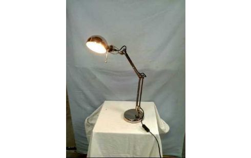 SCHREIBTISCHLAMPE CHROM VERSTELLBAR
