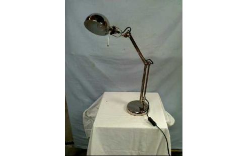 SCHREIBTISCHLAMPE CHROM VERSTELLBAR