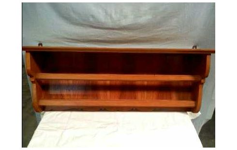 WANDREGAL HOLZ 2-EBENEN LANDHAUS