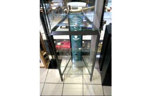 REGAL METALLGEST. GLAS GRAU BLAU 5-EBENEN