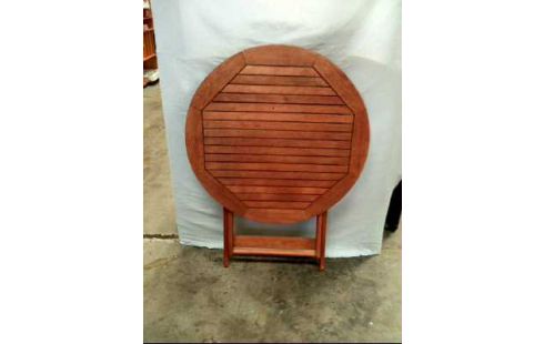 GARTENTISCH HOLZ KLAPPBAR RUND