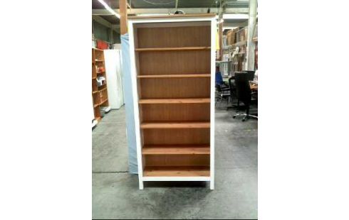 REGAL HOLZ WEIß 6-EBENEN