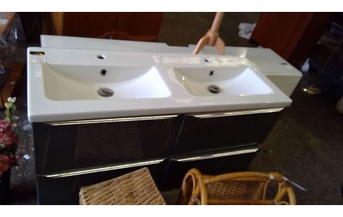 MEUBLE LAVABO DOUBLE VASQUE