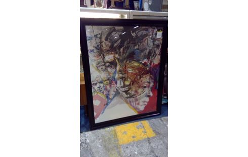 AFFICHE JACQUES BREL RAYMOND MORETTI