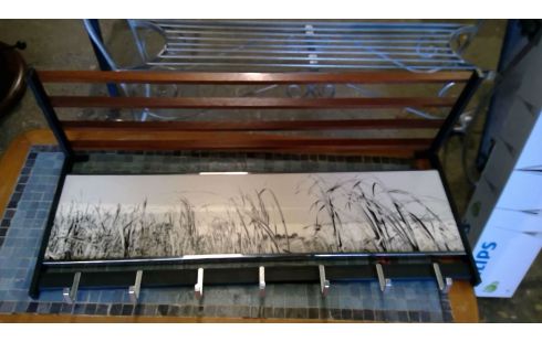 PORTE MANTEAU MURAL ANNEES 60