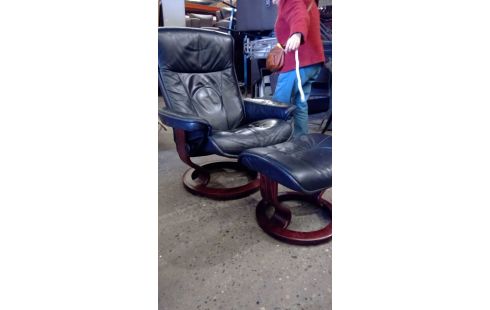 FAUTEUIL RELAX STRESSLESS REPOSE PIEDS