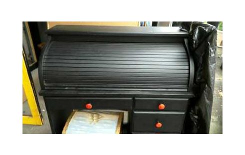 SEKRETÄR ZYLINDER FORM SCHWARZ