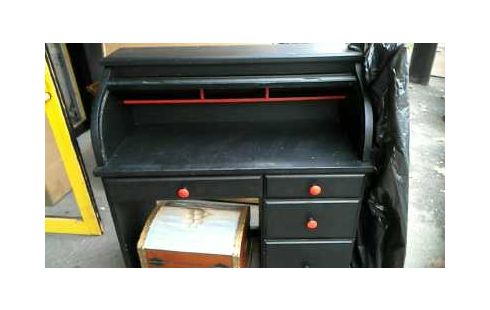 SEKRETÄR ZYLINDER FORM SCHWARZ