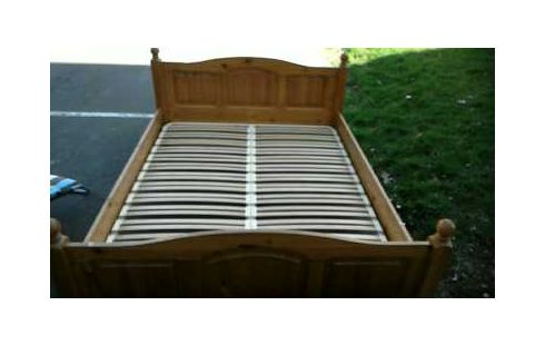 LIT PIN 160X200 + CADRE A LATTES