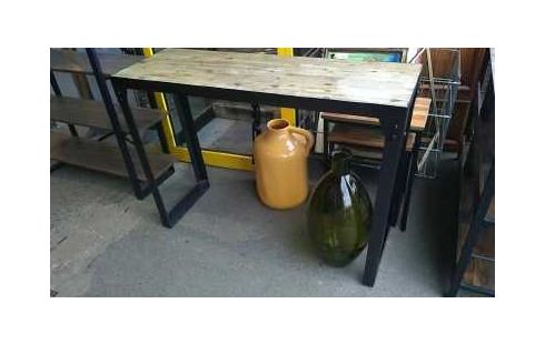 KONSOLE, , HOLZ METALL