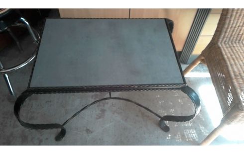 WOHNZIMMERTISCH SCHMIEDEEISEN