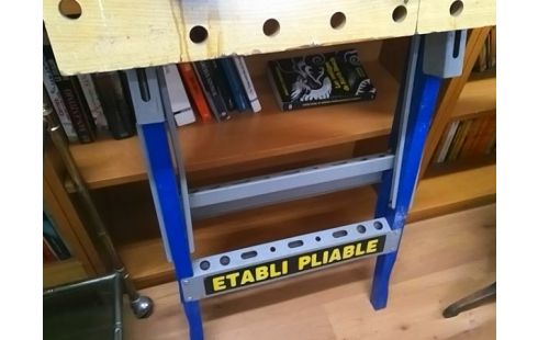 ETABLI PLIABLE