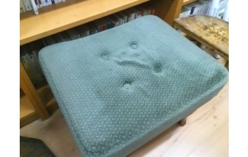 REPOSE PIED TISSU VERT