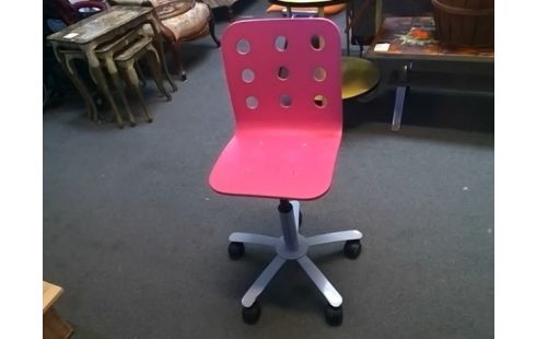 CHAISE DE BUREAU ROSE