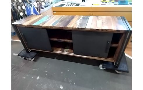 MEUBLE TV TYPE INDUSTRIEL