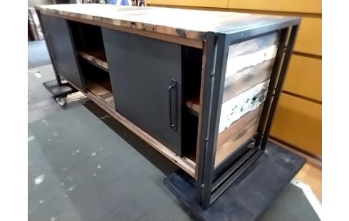 MEUBLE TV TYPE INDUSTRIEL
