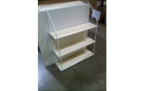 ESTANTERÍA MADERA METAL