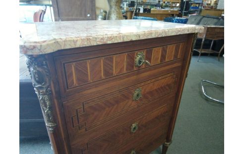 COMMODE STYLE LOUIS XVI MARQUETERIE