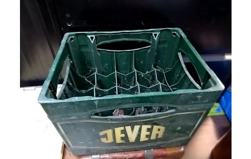 RANGE BOUTEILLES PVC vert