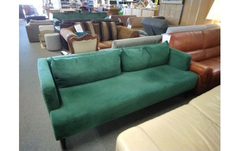 CANAPE VELOURS VERT