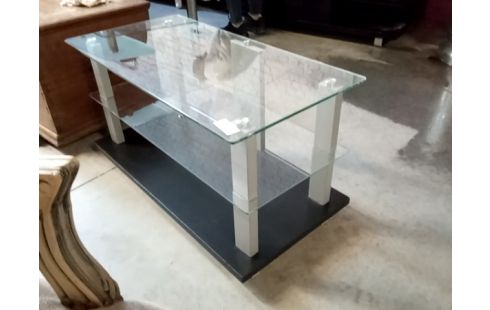 TABLE tv/basse verre