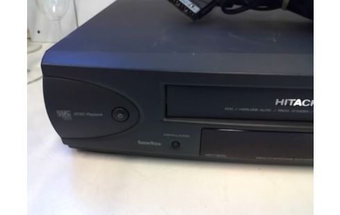 MAGNETOSCOPE HITACHI SANS TELECOMMANDE (TEST OKAY)