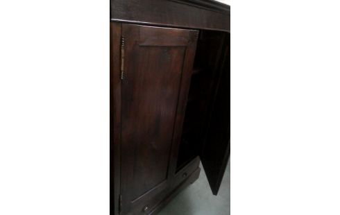 ROPERO COLONIAL MACIZO TECA 2 PUERTAS / 2 CAJONES