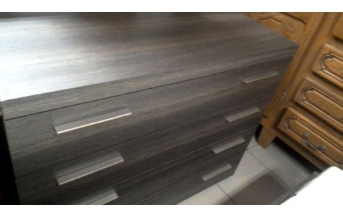 SCHUBLADENKASTEN 4 SCHUBLADEN BRAUN GRAU