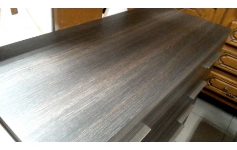 SCHUBLADENKASTEN 4 SCHUBLADEN BRAUN GRAU