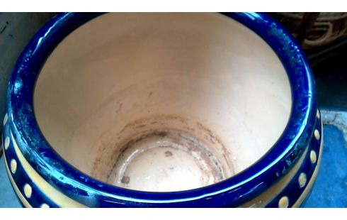 MACETERO AZUL BEIS MODELO GRANDE