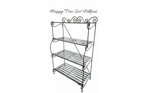 ESTANTE PARDO HIERRO FORJA