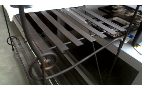 ESTANTE PARDO HIERRO FORJA