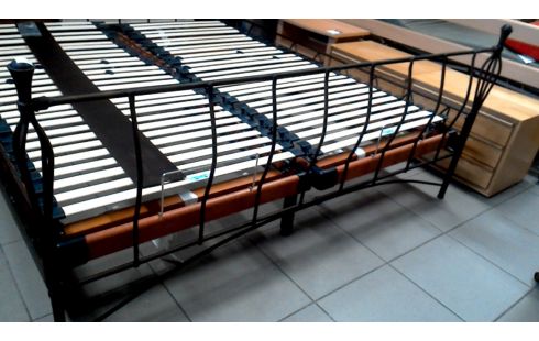 BETT 180X200 BRAUN EISEN ELEKTRISCH, , LATTENROST