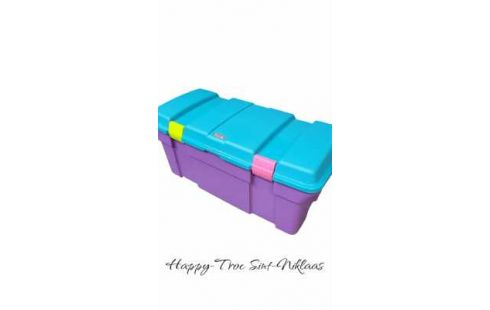 KIST BERGBOX CURVER PAARS BLAUW PVC