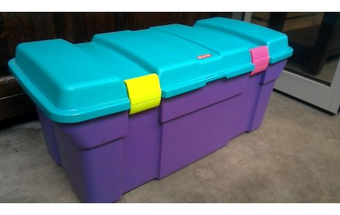 KIST BERGBOX CURVER PAARS BLAUW PVC