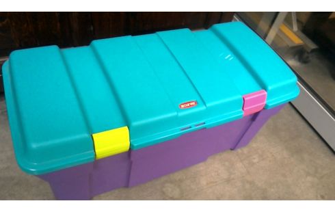 KIST BERGBOX CURVER PAARS BLAUW PVC