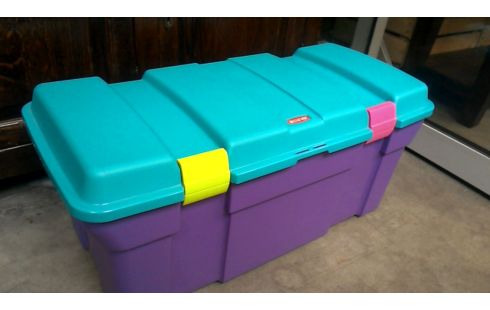 KIST BERGBOX CURVER PAARS BLAUW PVC