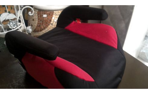 KINDERSTUHL, , AUTO SCHWARZ ROT